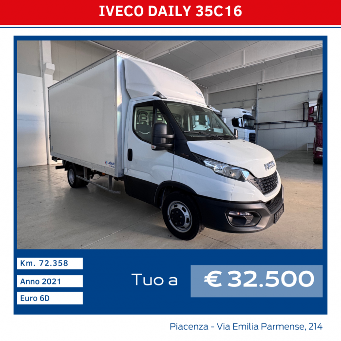 IVECO DAILY 35c16 3.0