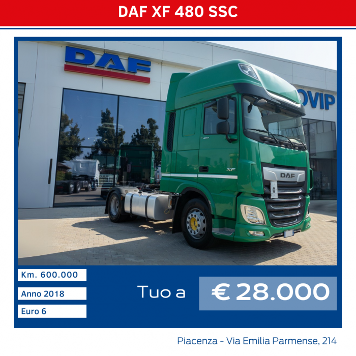 DAF XF 480 Super Space Cab