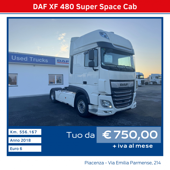 DAF XF 480 Super Space Cab